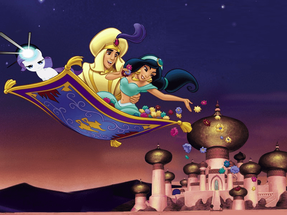 The Jungle Book Princess Jasmine Aladdin Jafar Genie, - Aladdin Jasmine Flying Carpet , HD Wallpaper & Backgrounds