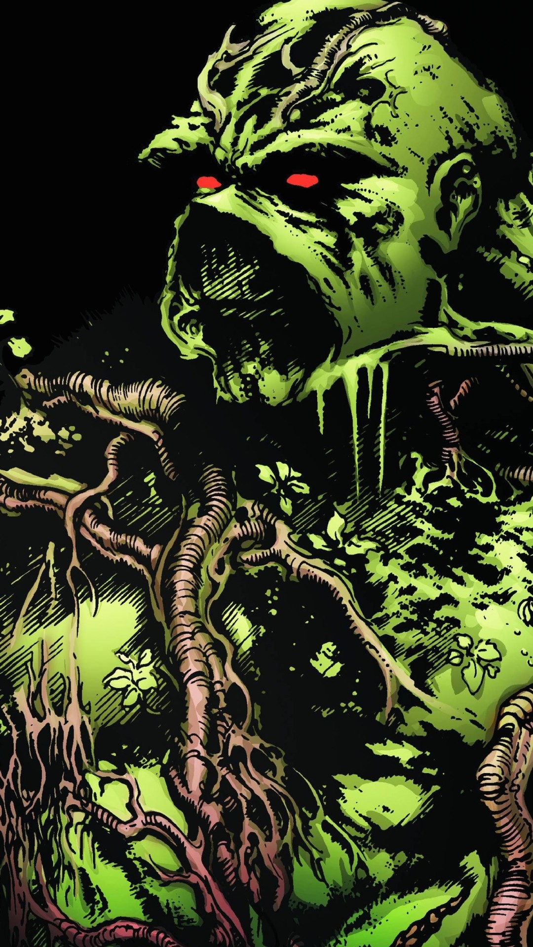 The Thing Wallpaper - Swamp Thing Alan Moore , HD Wallpaper & Backgrounds