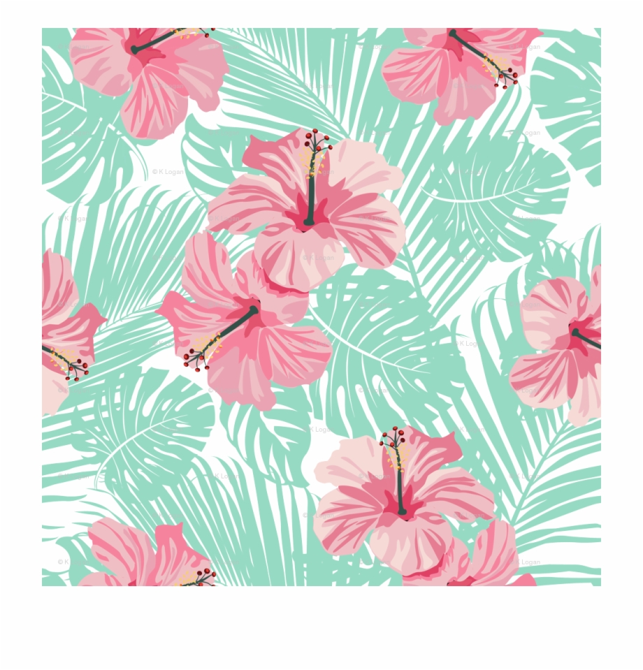 Hibiscus Border Png - Hawaiian Hibiscus Flower Background , HD Wallpaper & Backgrounds
