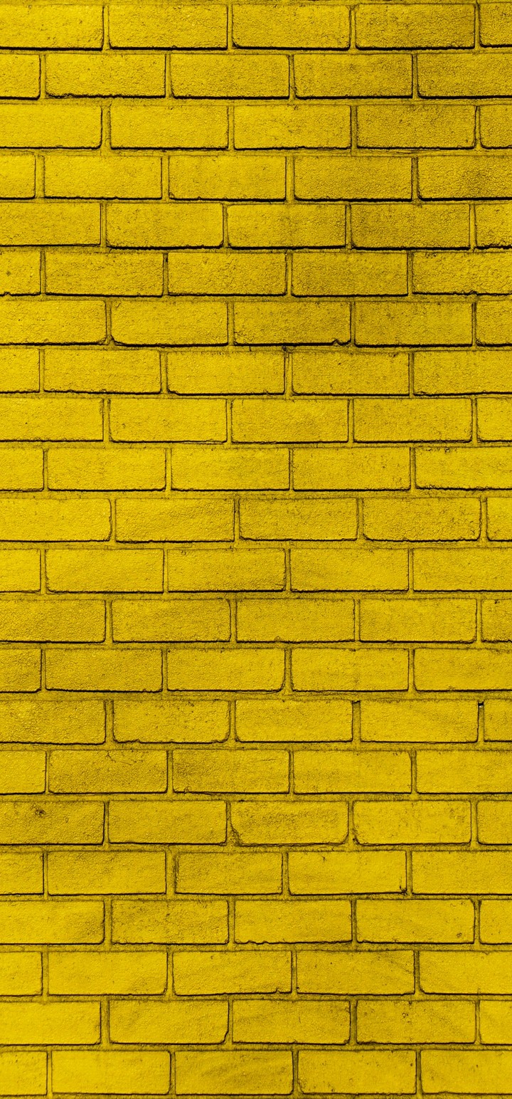 Wall Brick Yellow Wallpaper - Iphone 6 Yellow Wallpaper Hd , HD Wallpaper & Backgrounds
