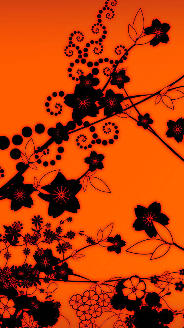 Orange Iphone Wallpaper - Iphone Orange Wallpaper Cute , HD Wallpaper & Backgrounds