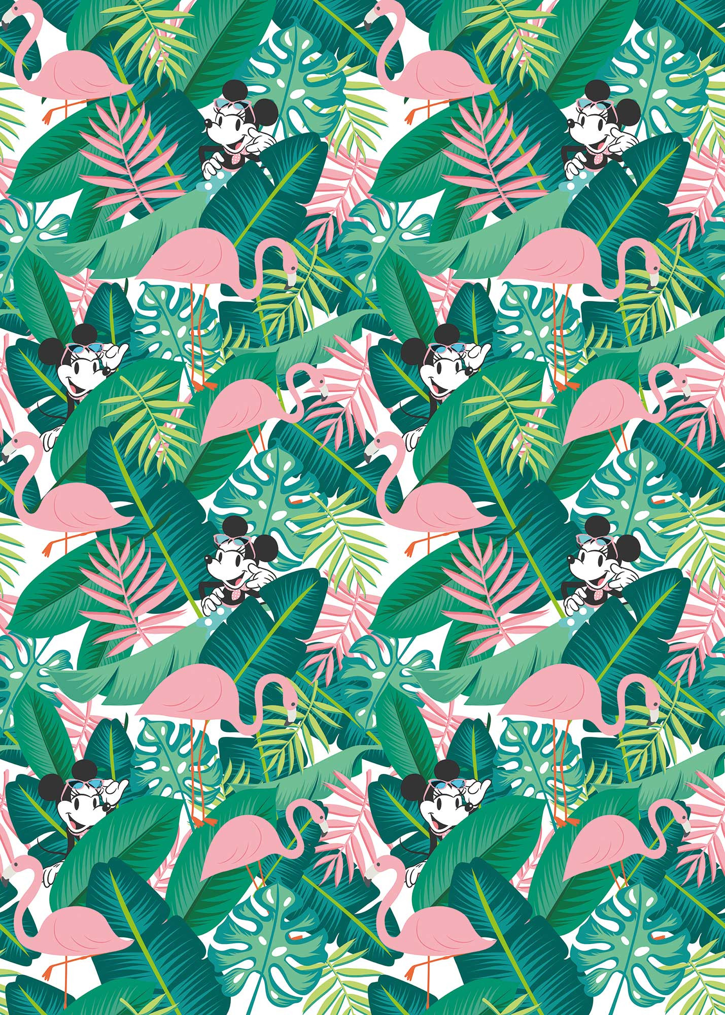 Minnie Tropical 
 Title Minnie Tropical 
 Data Zoomres - Papier Peint Jungle Fille , HD Wallpaper & Backgrounds