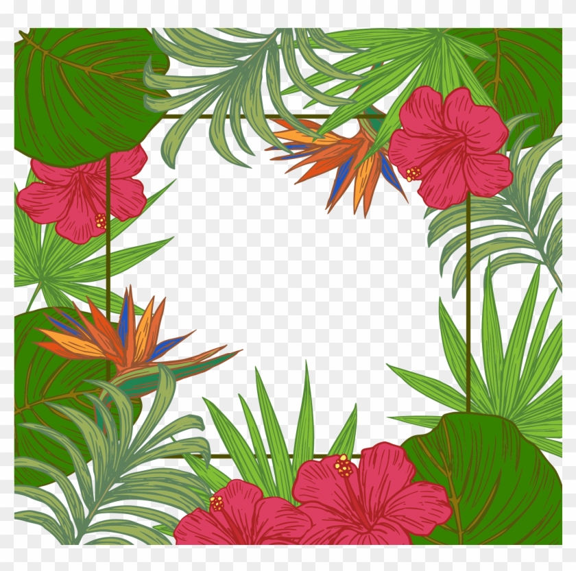 Leaf Arecaceae Tree Wallpaper - Hawaiian Leaves Clip Art , HD Wallpaper & Backgrounds