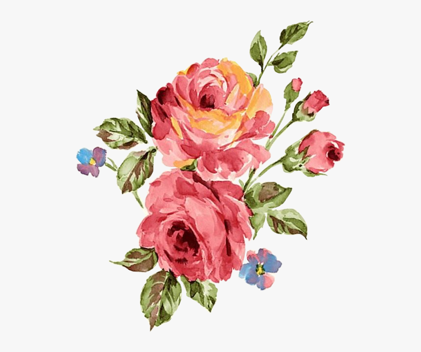 Flower Wallpaper Painting Mobile, Hd Png Download - Vintage Flowers , HD Wallpaper & Backgrounds