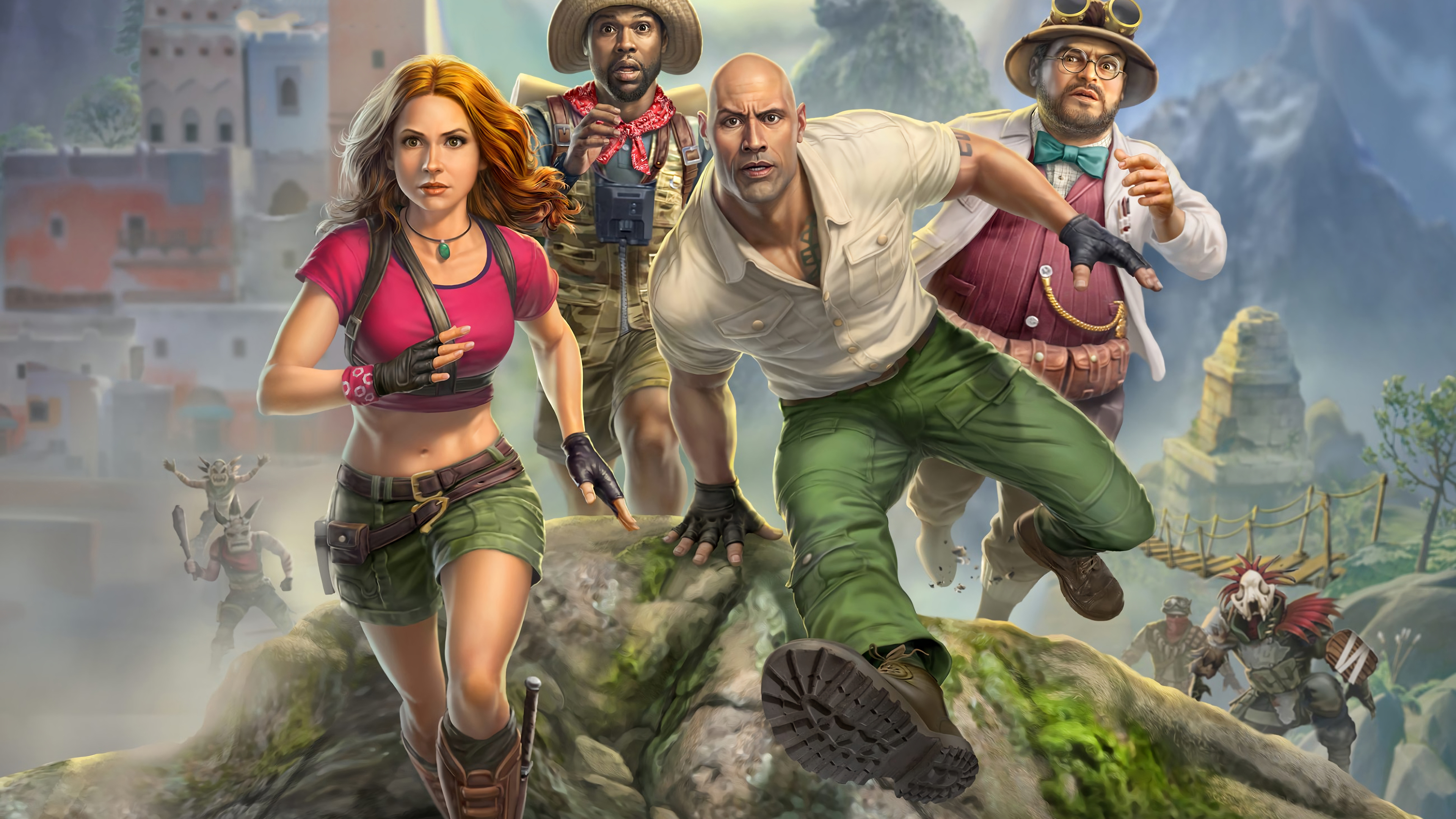 Jumanji The Video Game , HD Wallpaper & Backgrounds