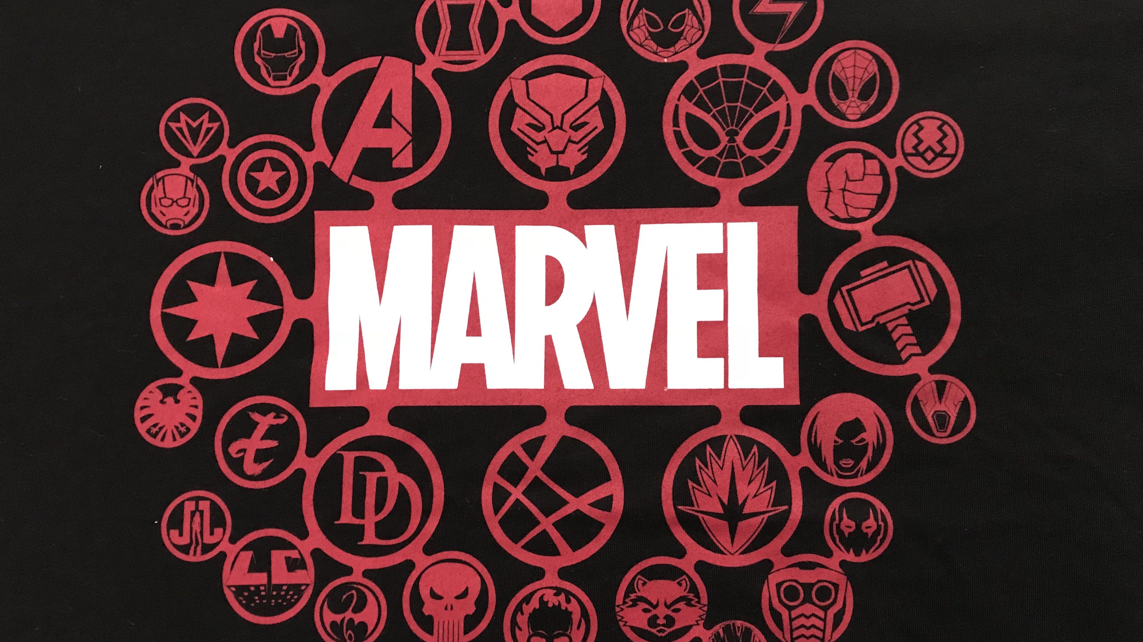 Marvel Logo Wallpaper Full Hd Marvel Logo (2844794) HD Wallpaper