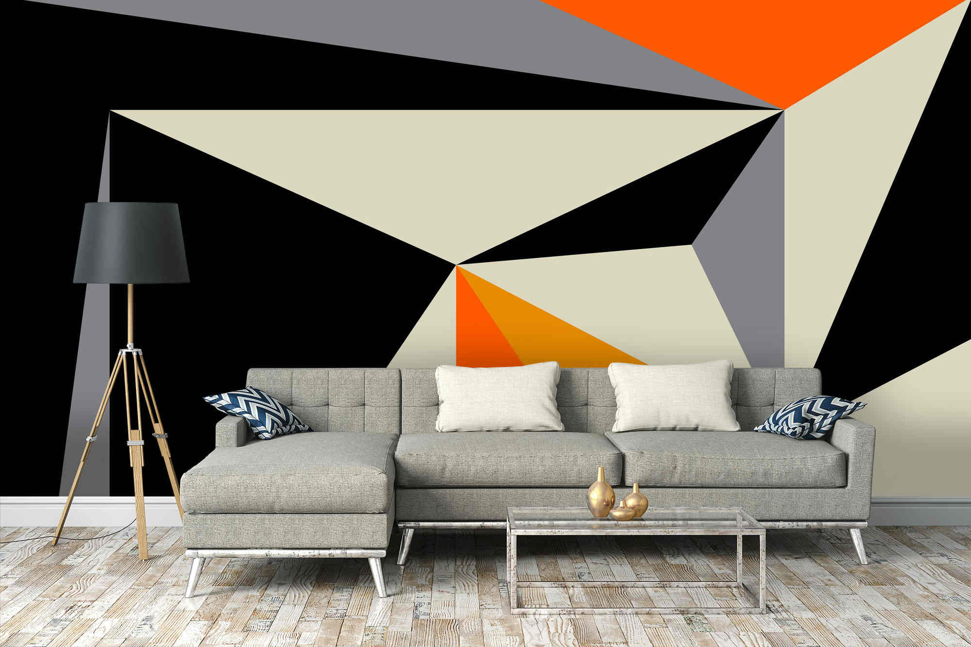 Infuse Your Interiors With The Latest Trend - Geometric Interior Design Trend , HD Wallpaper & Backgrounds