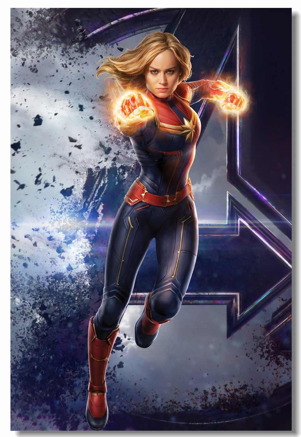 Avengers Endgame Captain Marvel , HD Wallpaper & Backgrounds