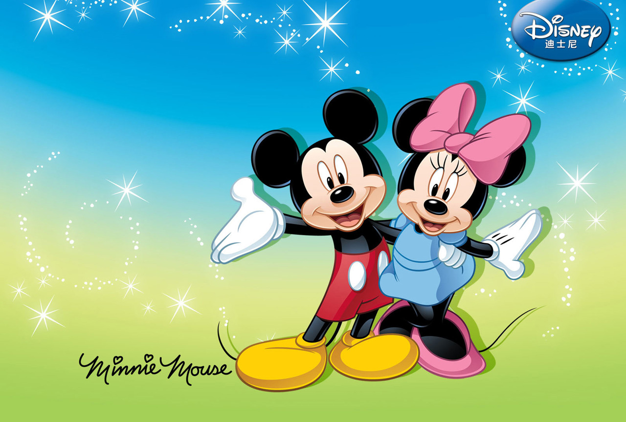 Mickey Mouse Wallpaper Desktop - Minnie Mouse Y Mickey Mouse , HD Wallpaper & Backgrounds