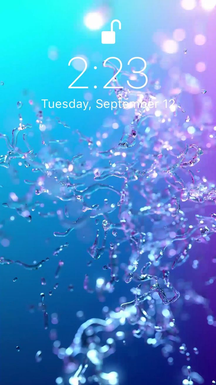 Blue Ipod Touch Blue Everpix Live Wallpaper Agua , HD Wallpaper & Backgrounds