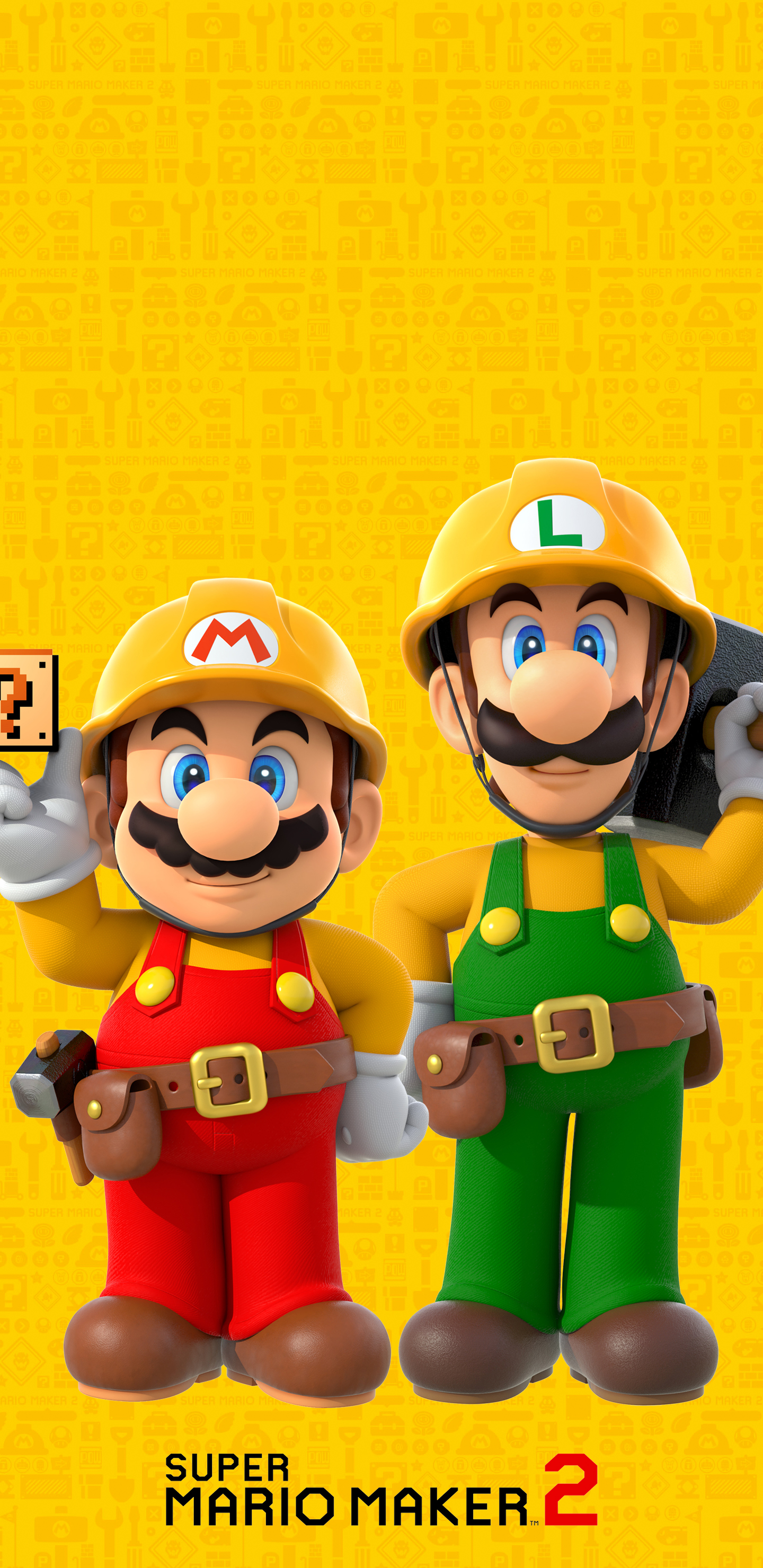 Super Mario Maker 2 Mario And Luigi , HD Wallpaper & Backgrounds