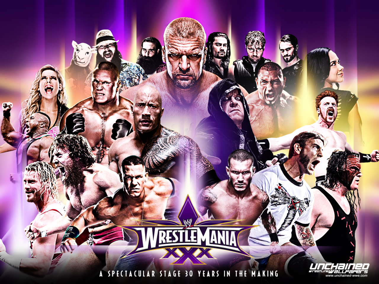 30 Years In The Making - 2020 Wrestle Mania Players , HD Wallpaper & Backgrounds