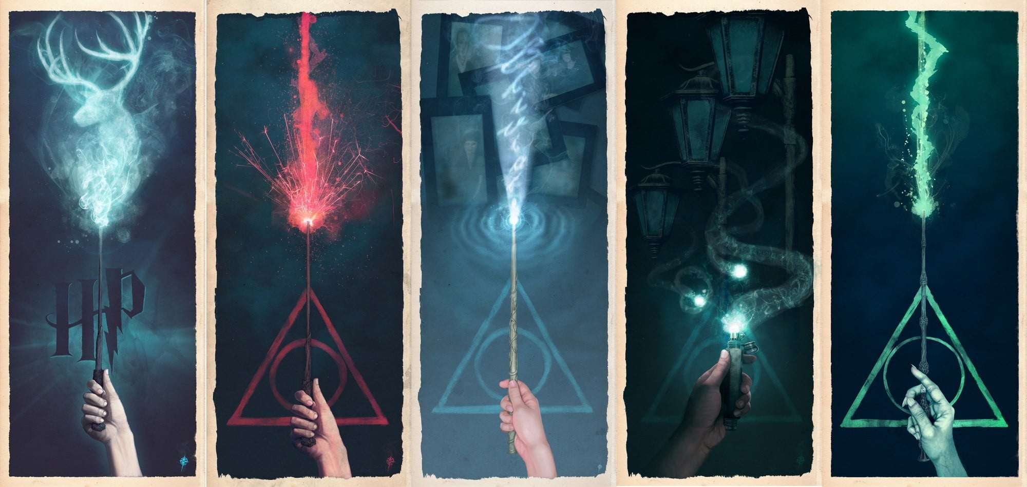 Harry Potter Wand Fanart , HD Wallpaper & Backgrounds