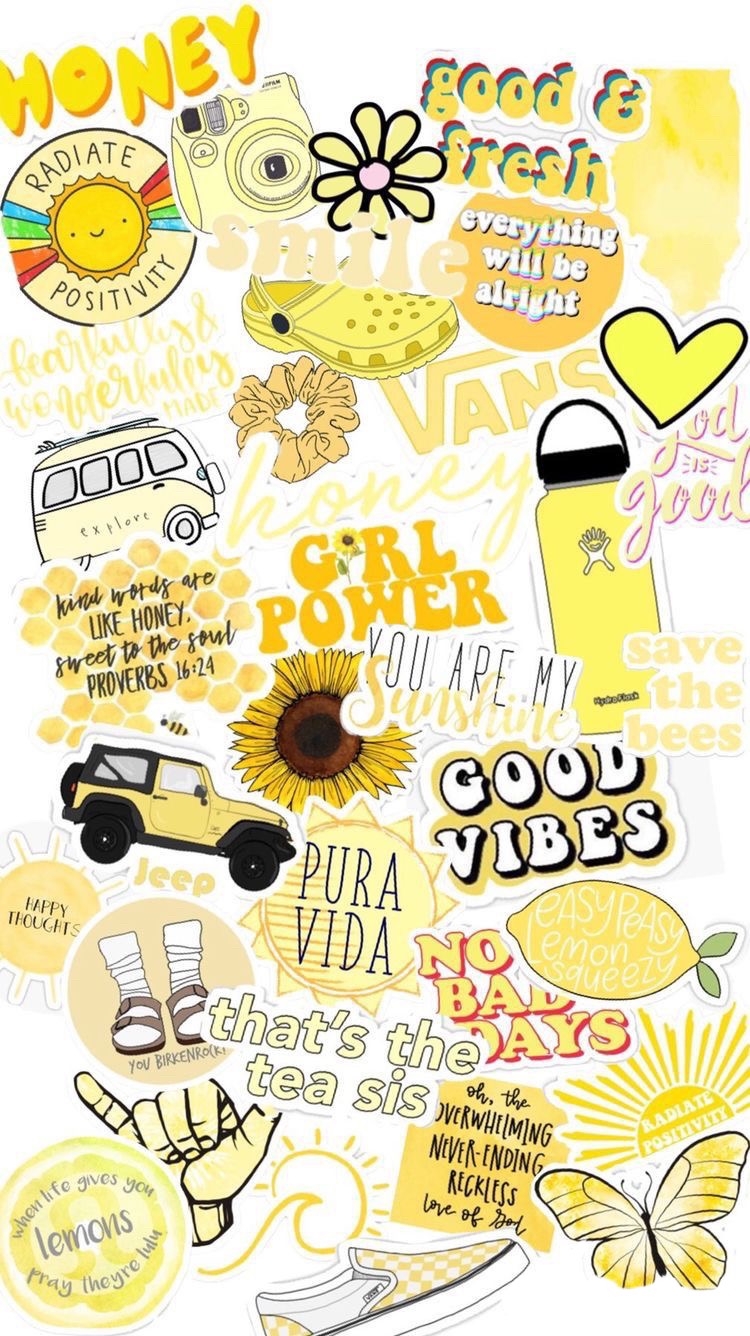 #vsco #wallpaper #yellow #cute #freetoedit - Vsco Wallpapers Yellow , HD Wallpaper & Backgrounds