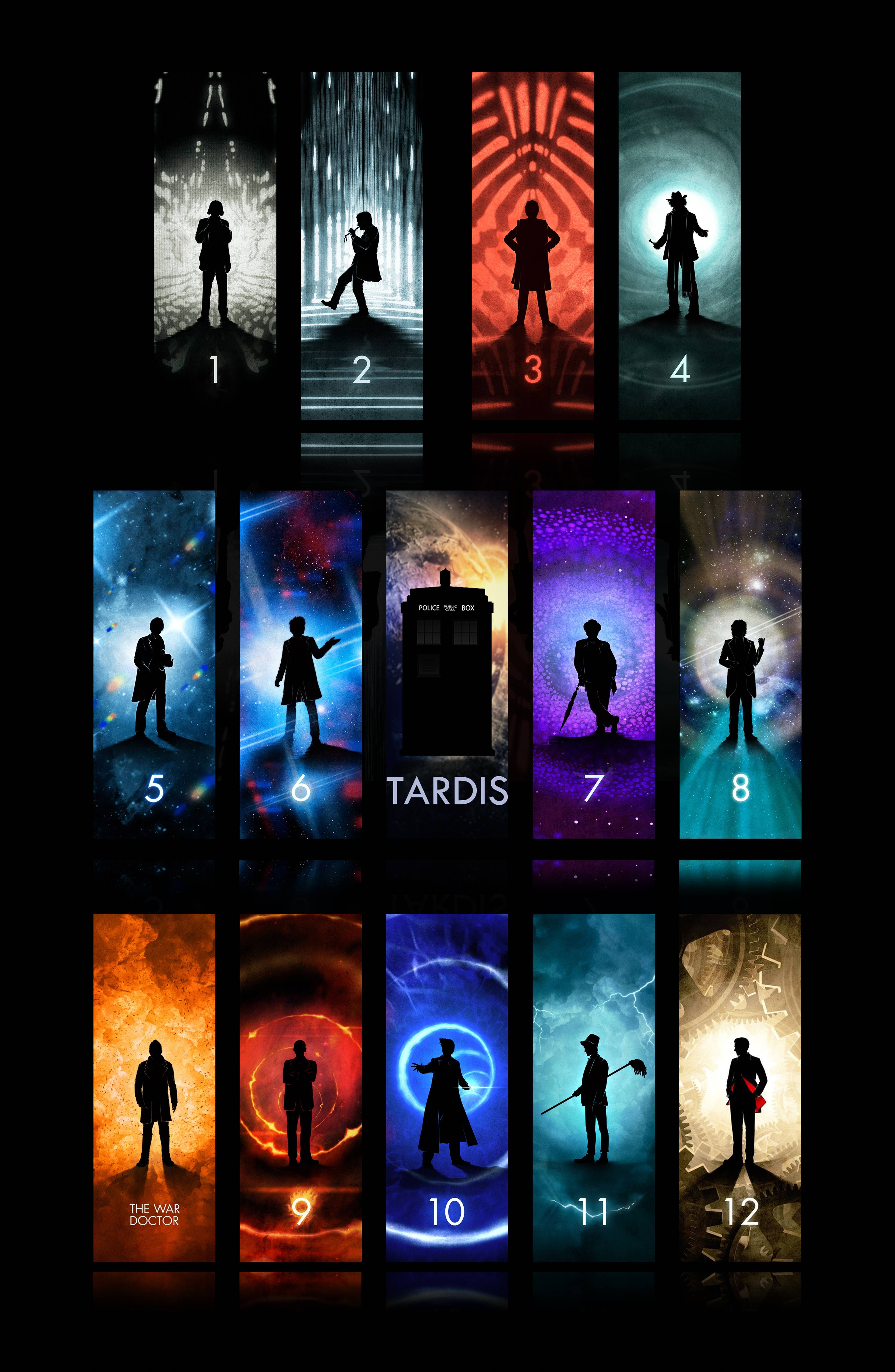 Doctor Who All 13 Doctors Posters , HD Wallpaper & Backgrounds
