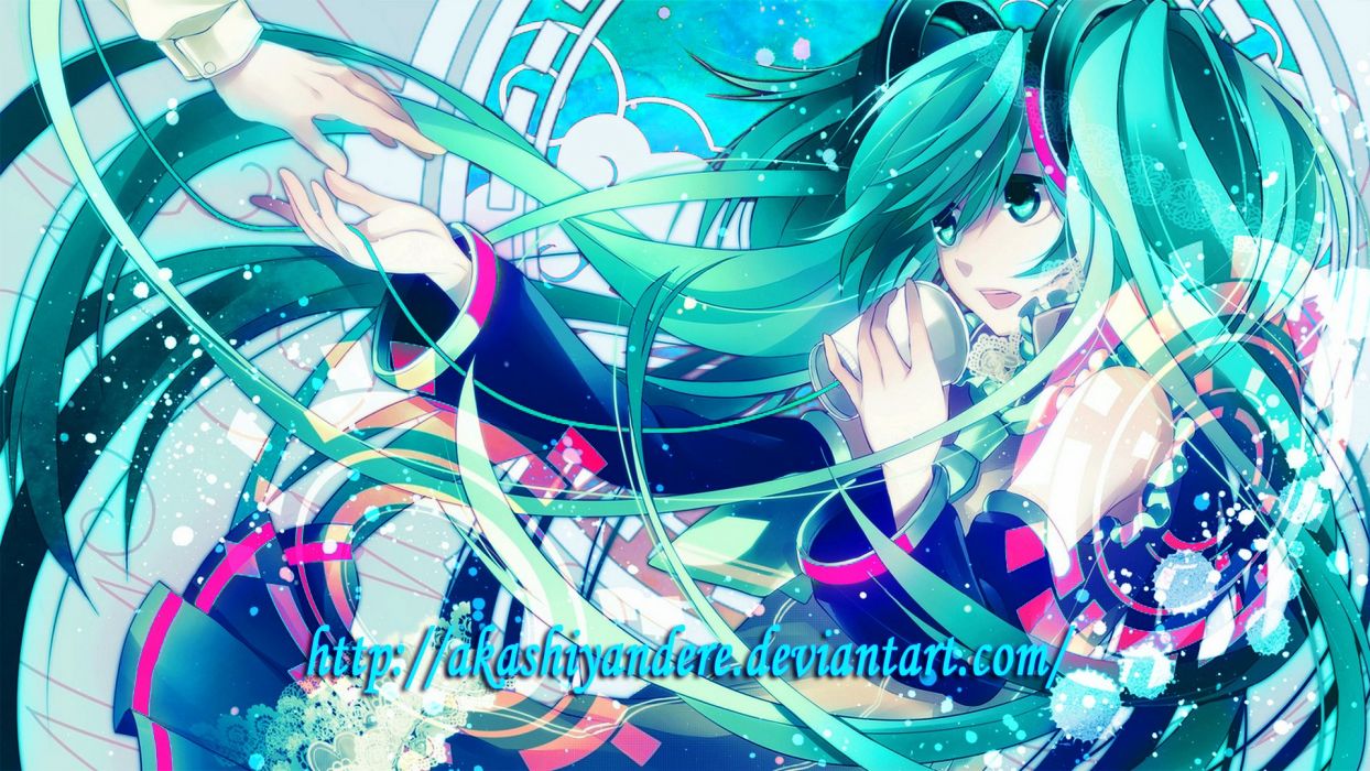 Hatsune Miku Music Hd 1080p Wallpaper Wallpaper - Hatsune Miku Wallpaper Hd 1080p , HD Wallpaper & Backgrounds