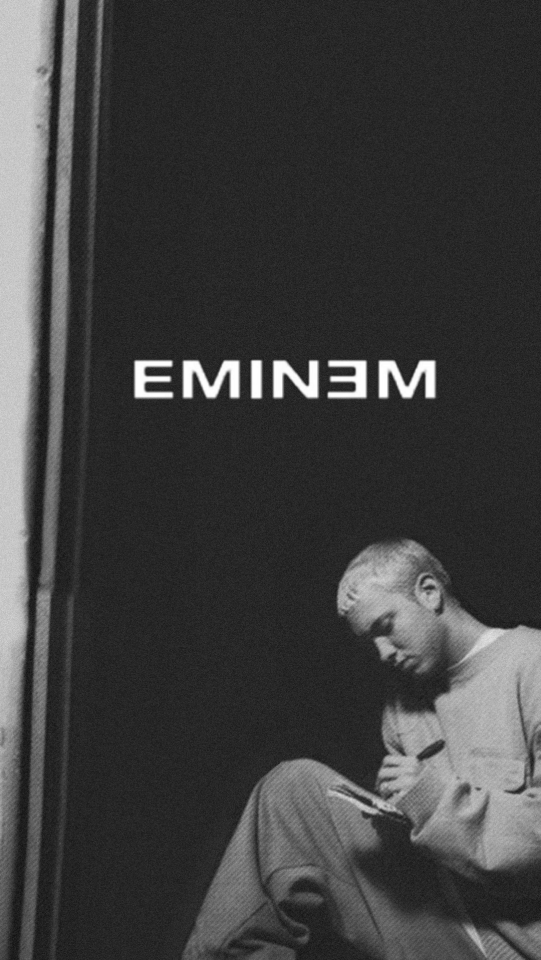 Image - Eminem Black And White , HD Wallpaper & Backgrounds