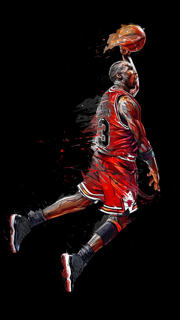 Jordan Wallpaper Hd - Michael Jordan Fan Art , HD Wallpaper & Backgrounds