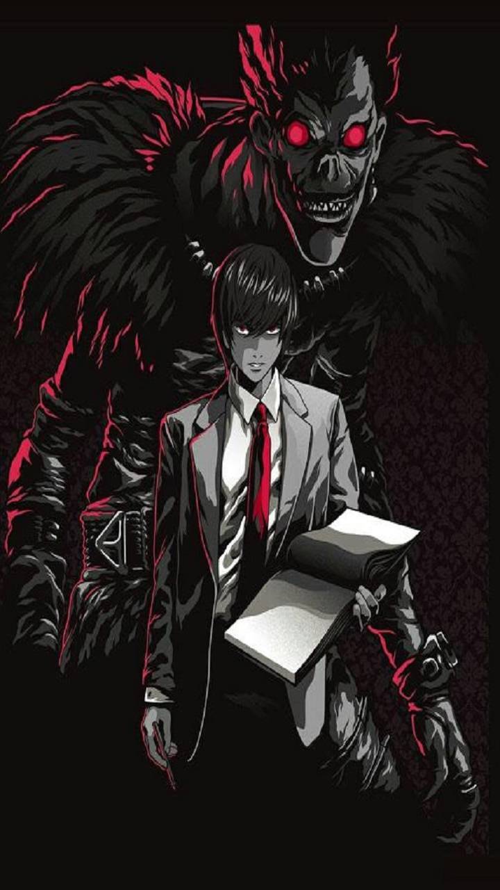 Death Note Wallpaper Wp4676990 - Death Note Wallpaper Iphone , HD Wallpaper & Backgrounds