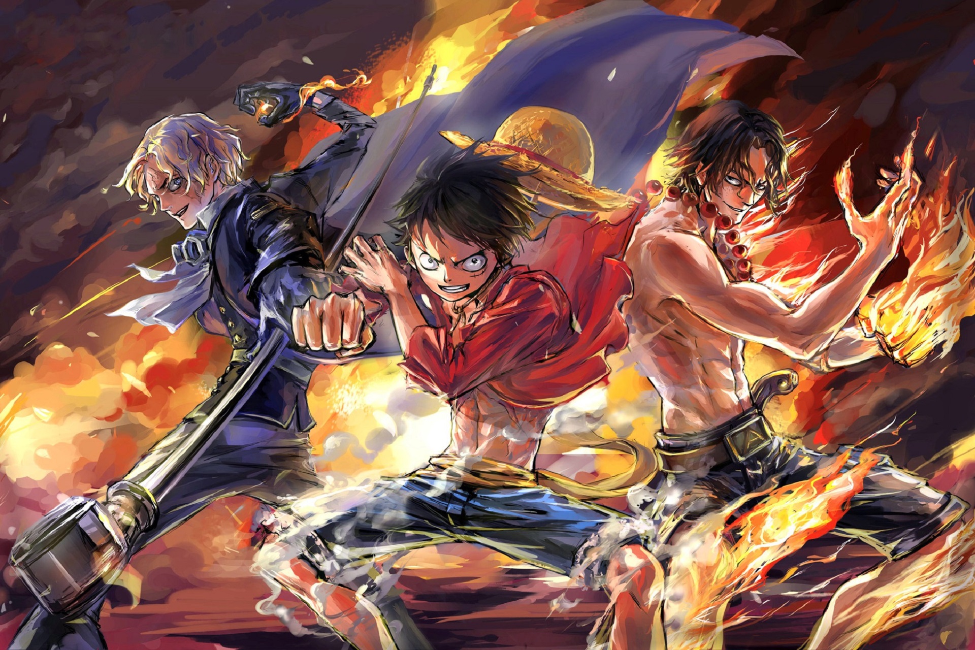Fan Art One Piece , HD Wallpaper & Backgrounds