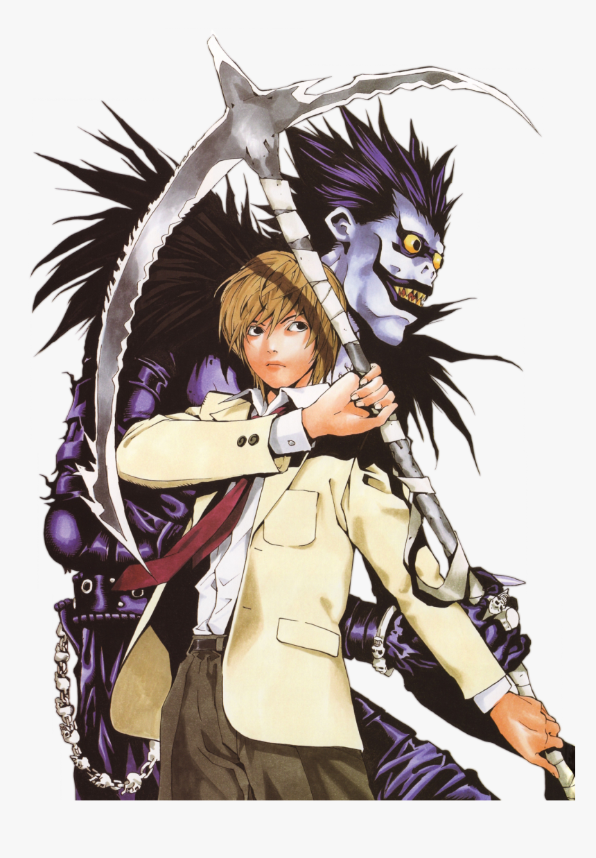 Transparent Death Note Png - Light Yagami And Ryuk , HD Wallpaper & Backgrounds
