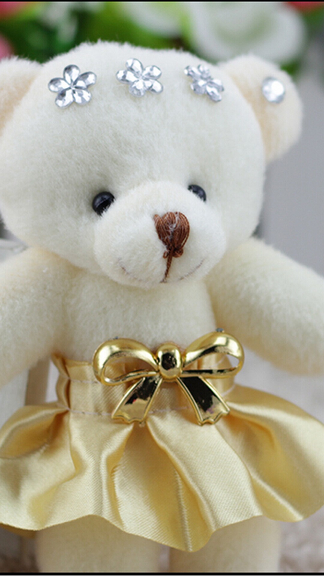 Teddy Bear Wallpaper Iphone With Image Resolution Pixel - Teddy Bear Wallpapers For Mobile , HD Wallpaper & Backgrounds