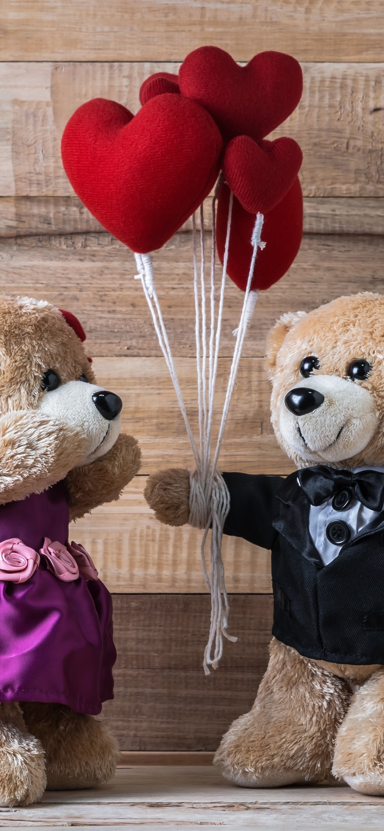 Romantic Love Teddy Bear , HD Wallpaper & Backgrounds