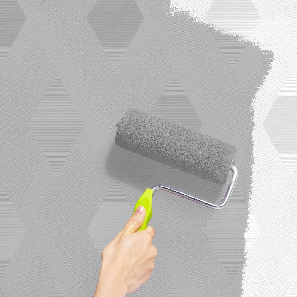 Non-woven Embossed Paintable Wallpaper Vesla - Paint Roller , HD Wallpaper & Backgrounds