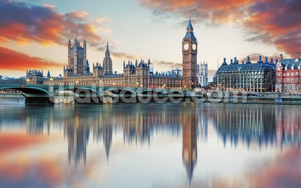 London Mural Wallpaper - Buckingham Palace Londra Hd , HD Wallpaper & Backgrounds