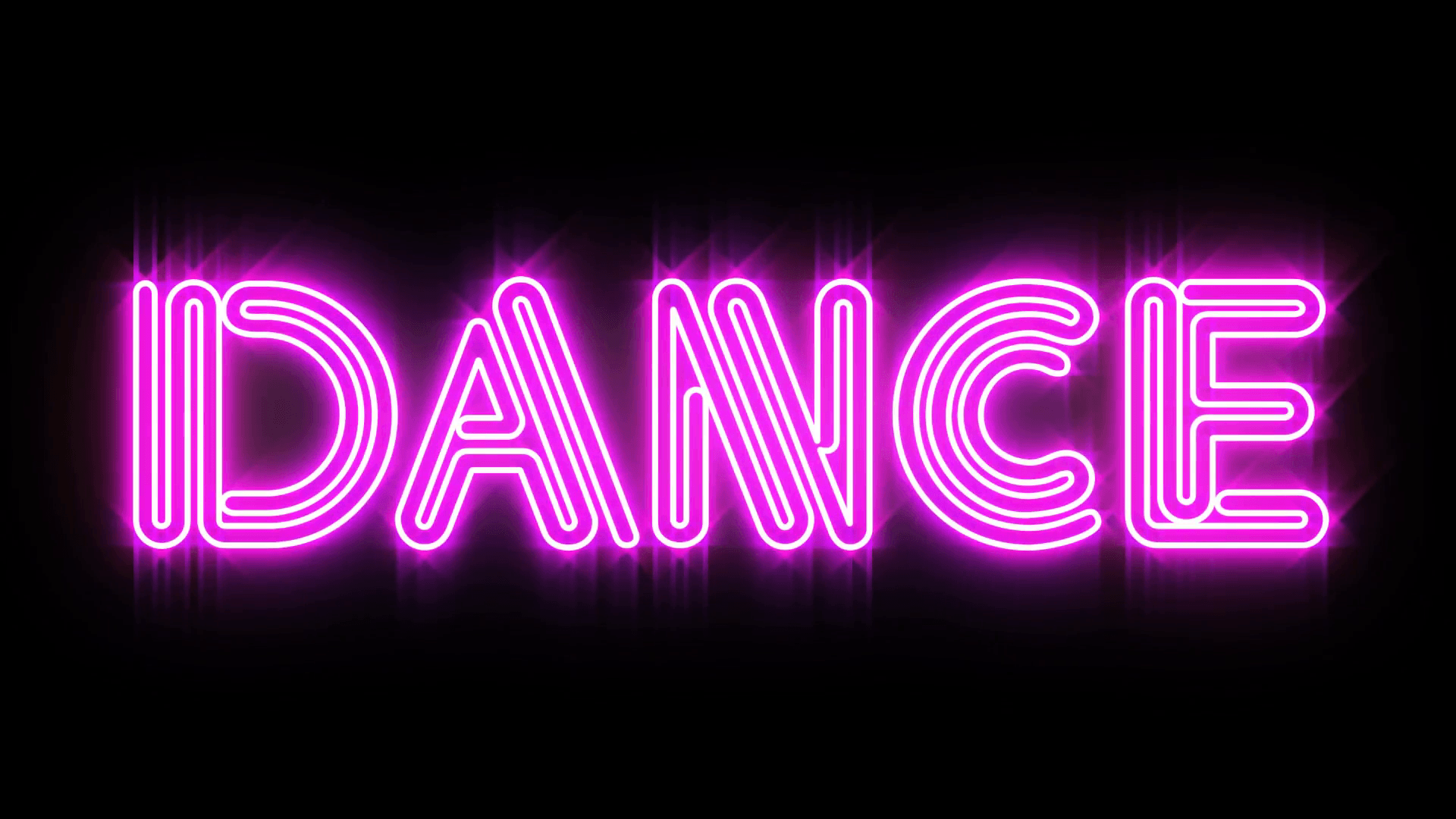 Pink Dance Neon Sign Motion Background - Pink Dance , HD Wallpaper & Backgrounds