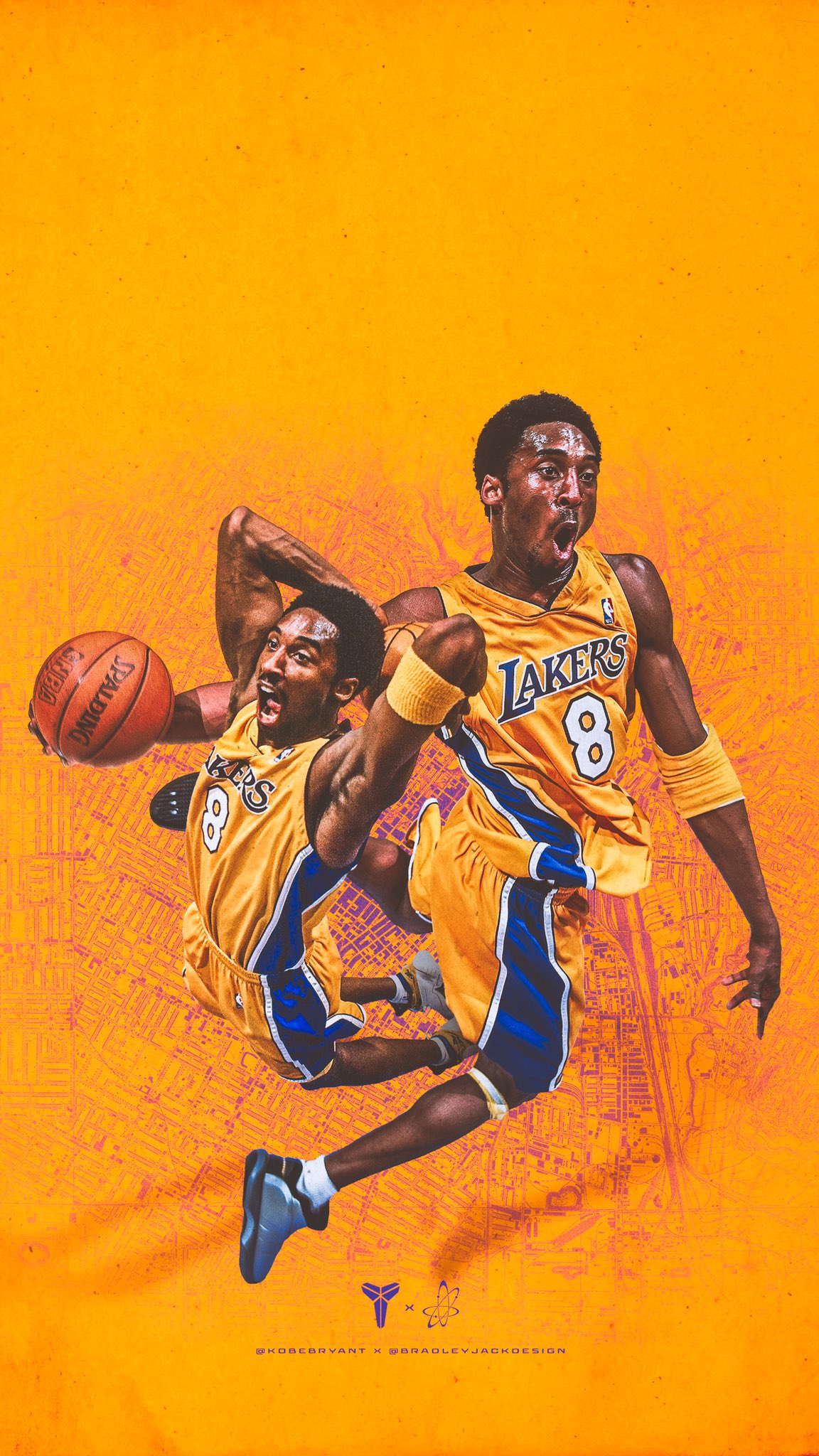 Kobe Iphone Wallpaper - Kobe Bryant , HD Wallpaper & Backgrounds