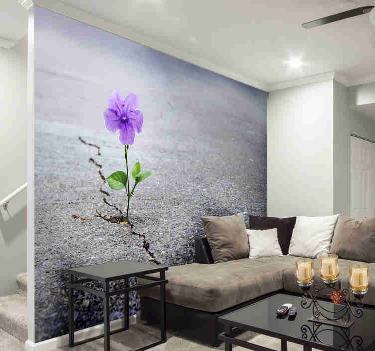 3d Flower Mural Wallpaper - Wall Mural , HD Wallpaper & Backgrounds