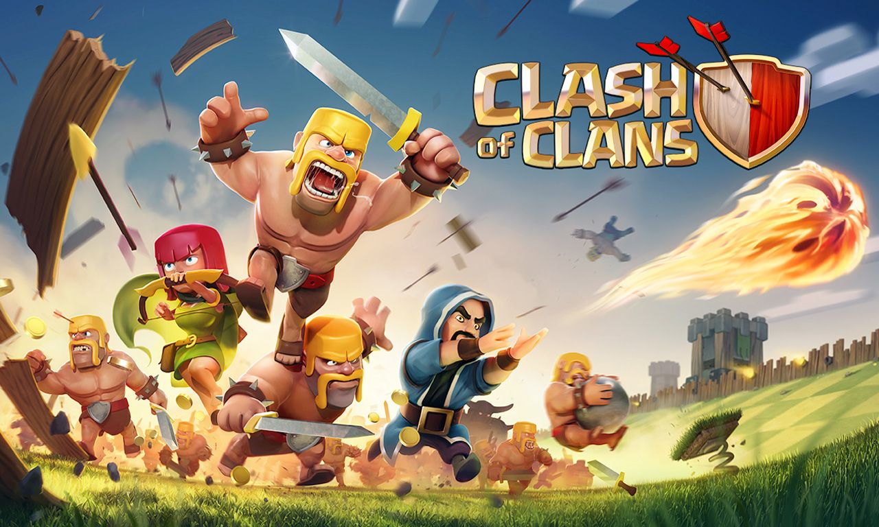 Font Clash Of Clan , HD Wallpaper & Backgrounds