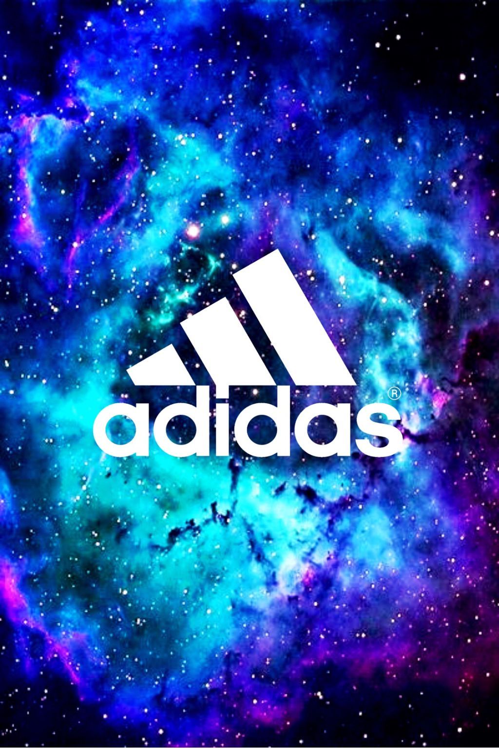 adidas logo with cool background