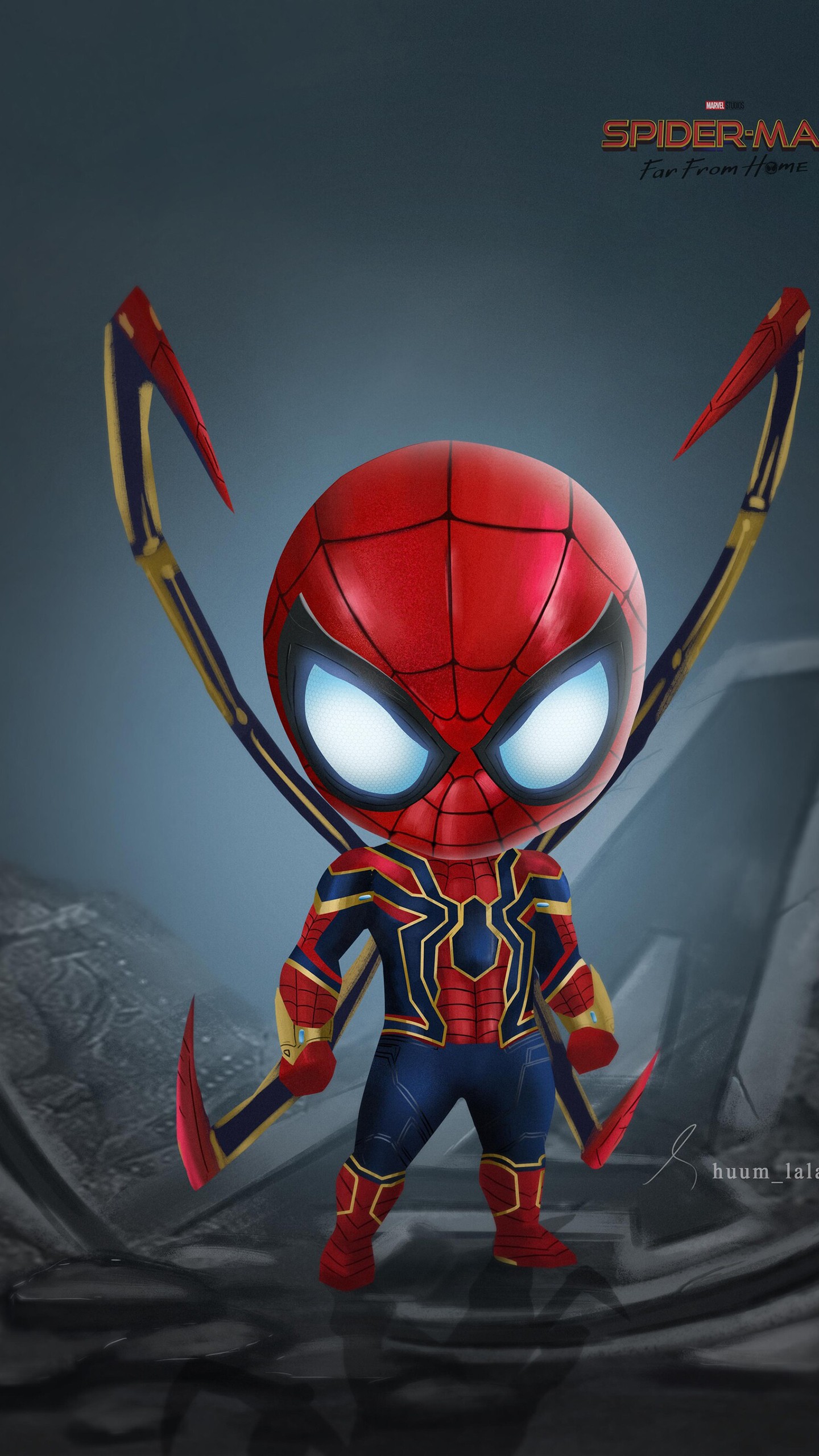 Cute Spiderman Wallpaper Iphone , HD Wallpaper & Backgrounds