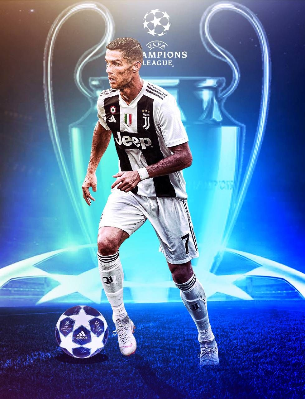 Champions League Wallpaper Ronaldo , HD Wallpaper & Backgrounds
