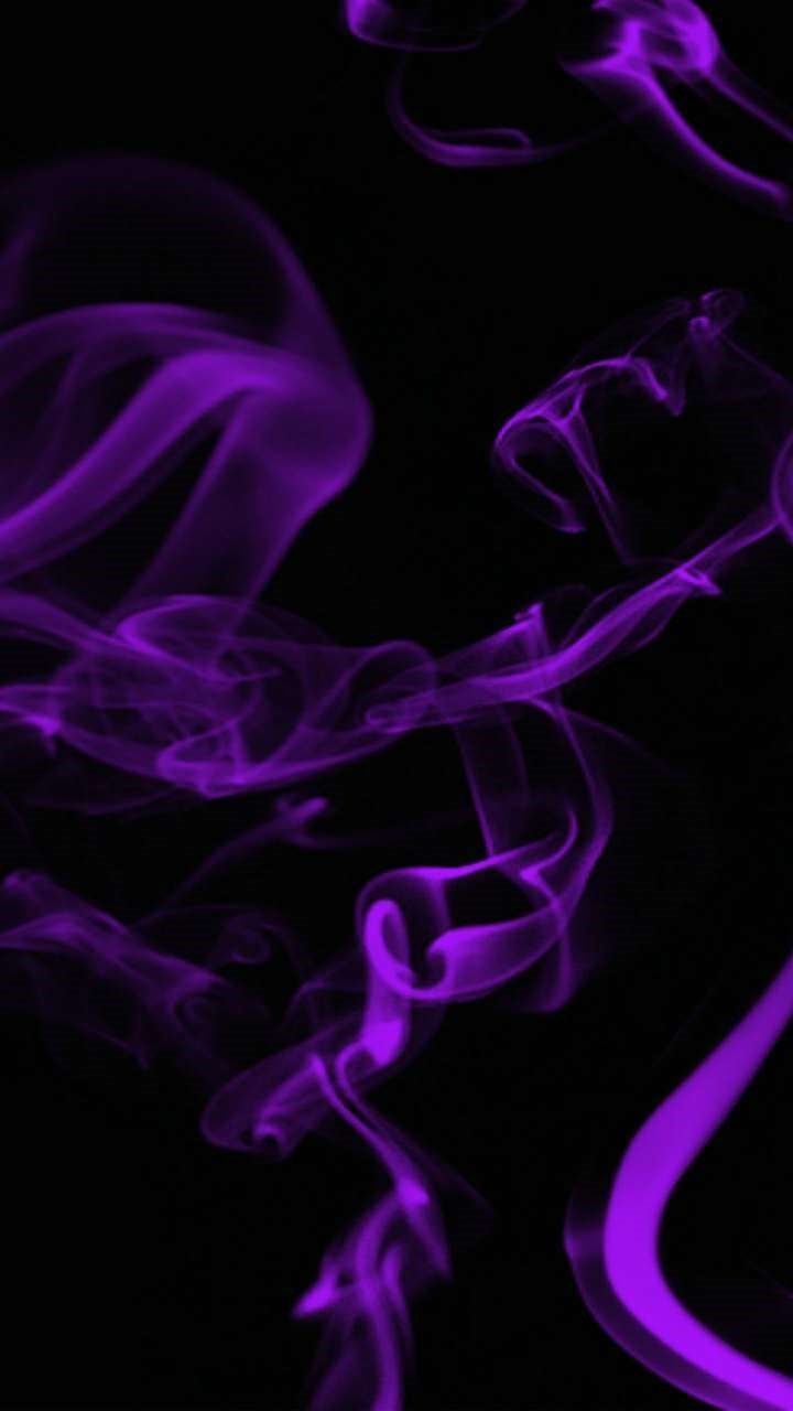 Colorful Smoke Wallpapers Note 10 Oppo F13 Reno Mi9 - Black And Purple Smoke Background , HD Wallpaper & Backgrounds