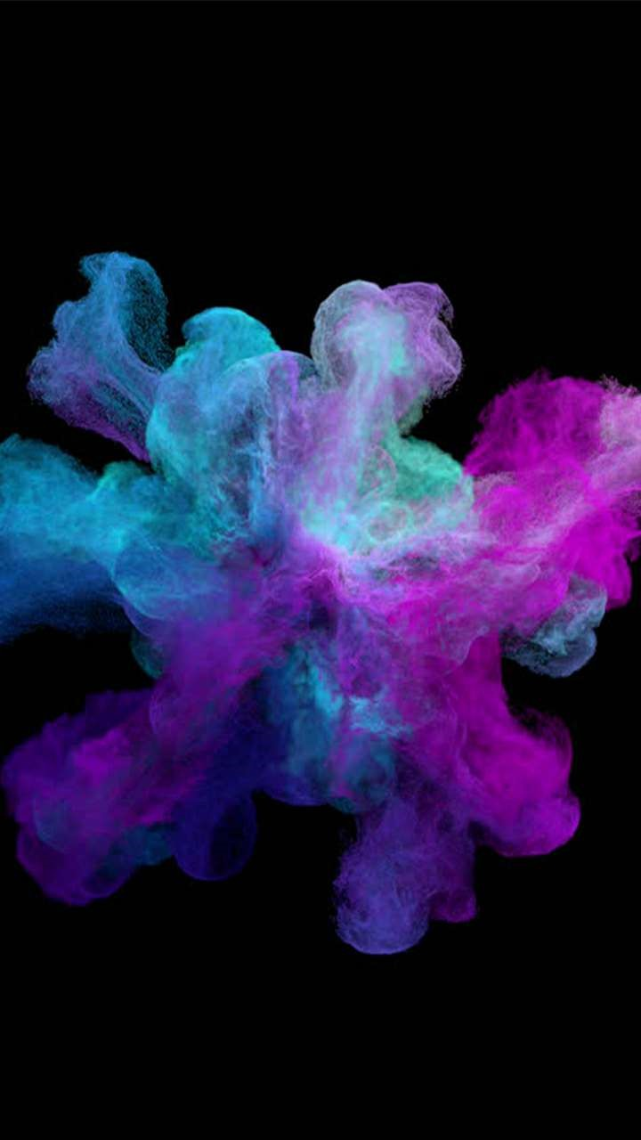 Colorful Smoke Wallpapers Note 10 Oppo F13 Reno Mi9 - Colorful Smoke , HD Wallpaper & Backgrounds