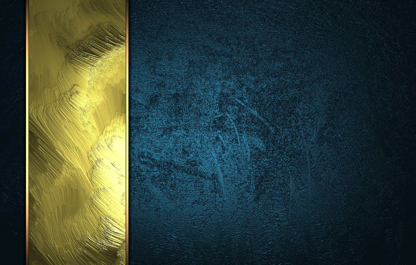 Photo Wallpaper Dark, Golden, Texture, Blue, Background, - Golden And Blue Background , HD Wallpaper & Backgrounds