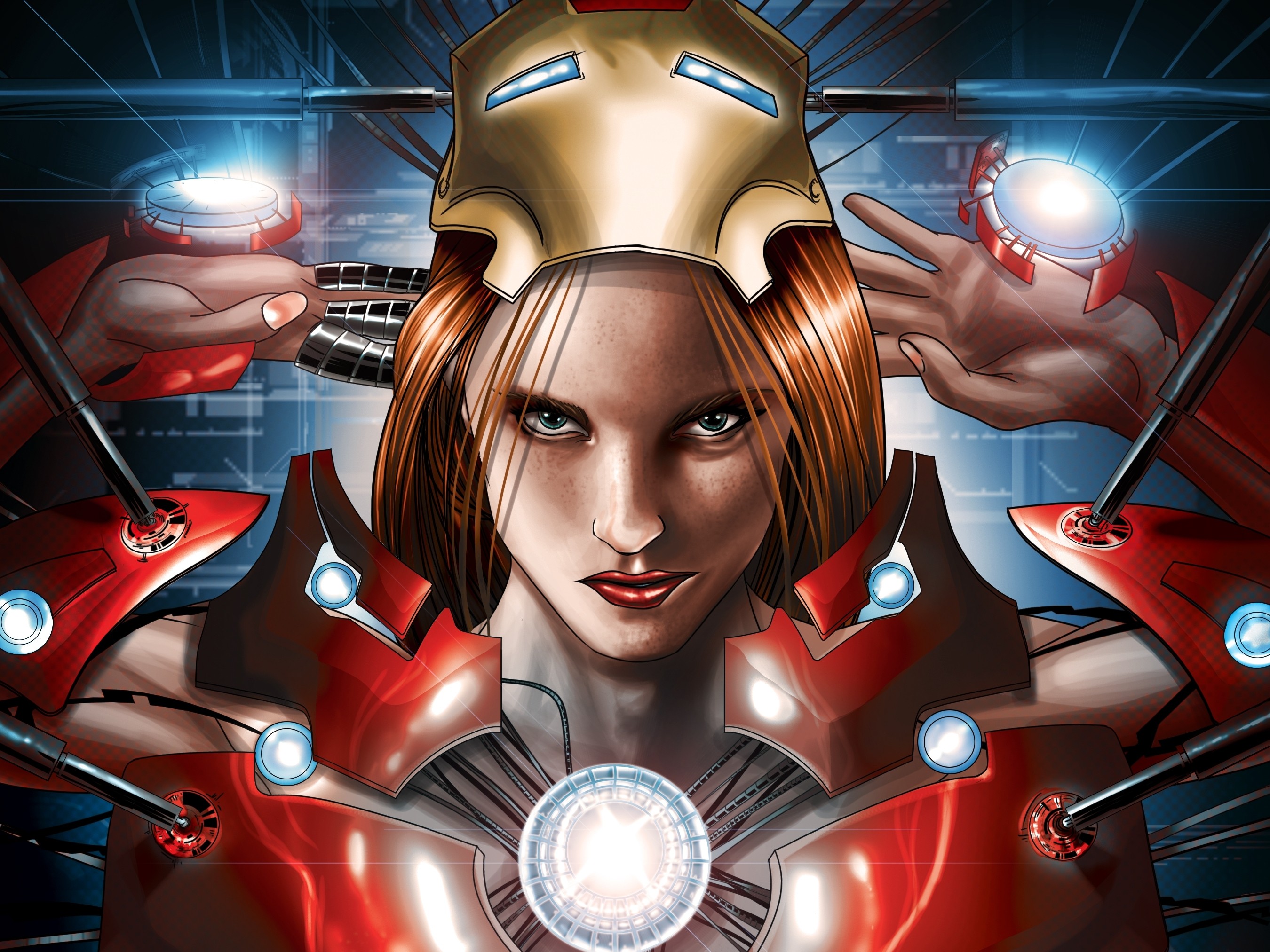 Iron Man Harley Quinn , HD Wallpaper & Backgrounds