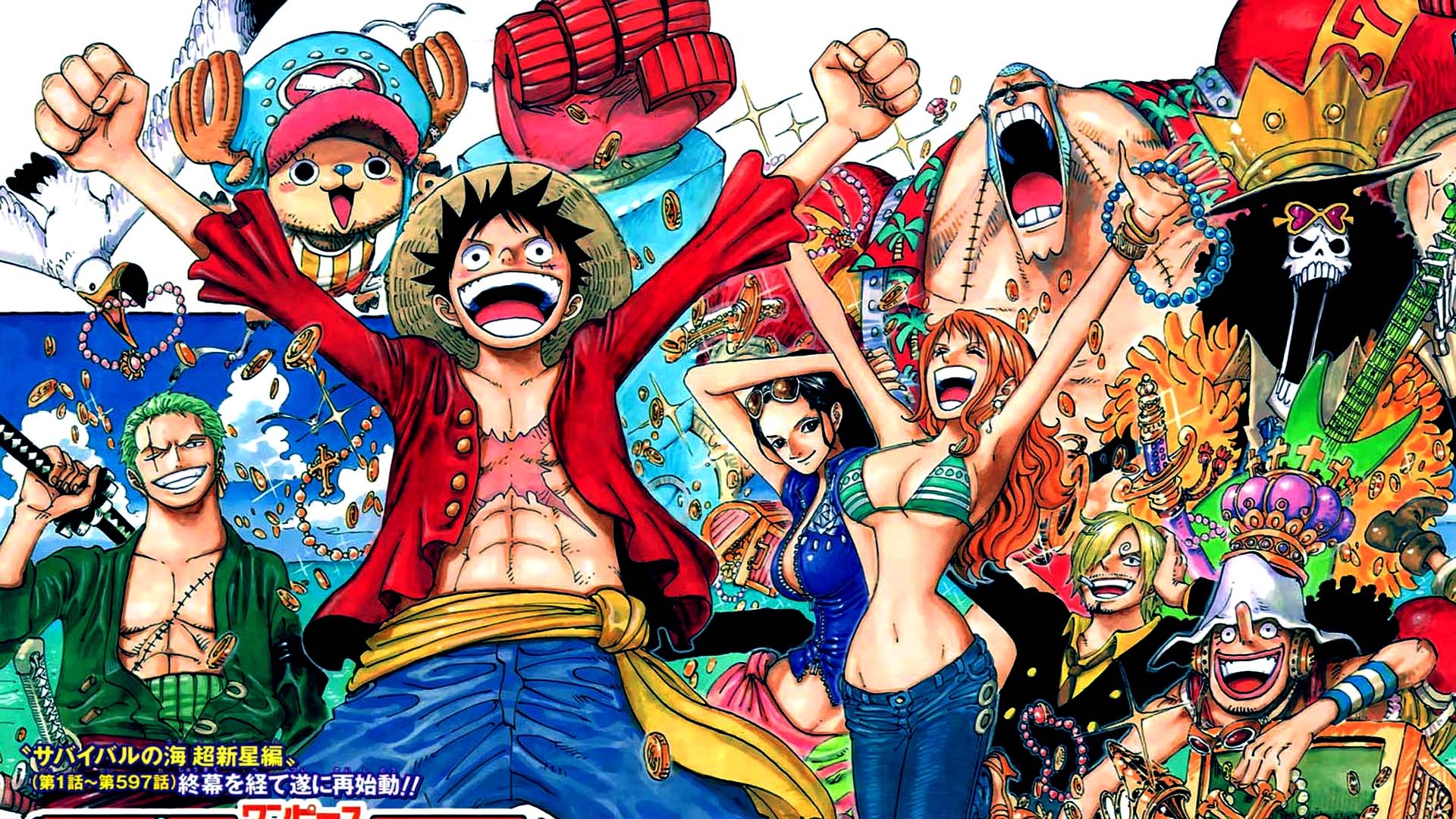 High Resolution One Piece Hd , HD Wallpaper & Backgrounds