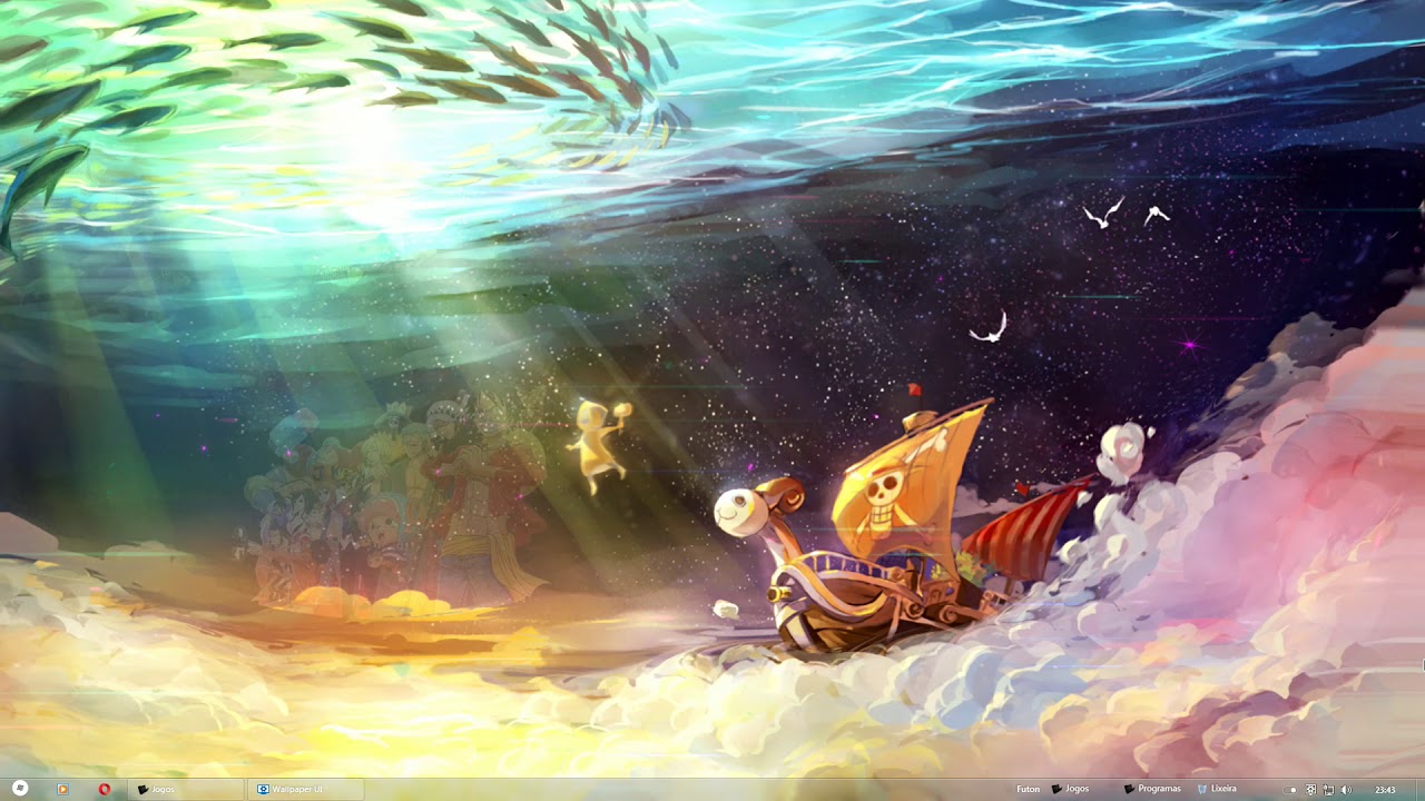 One Piece Going Merry Wallpaper Hd - One Piece Wallpaper Merry , HD Wallpaper & Backgrounds