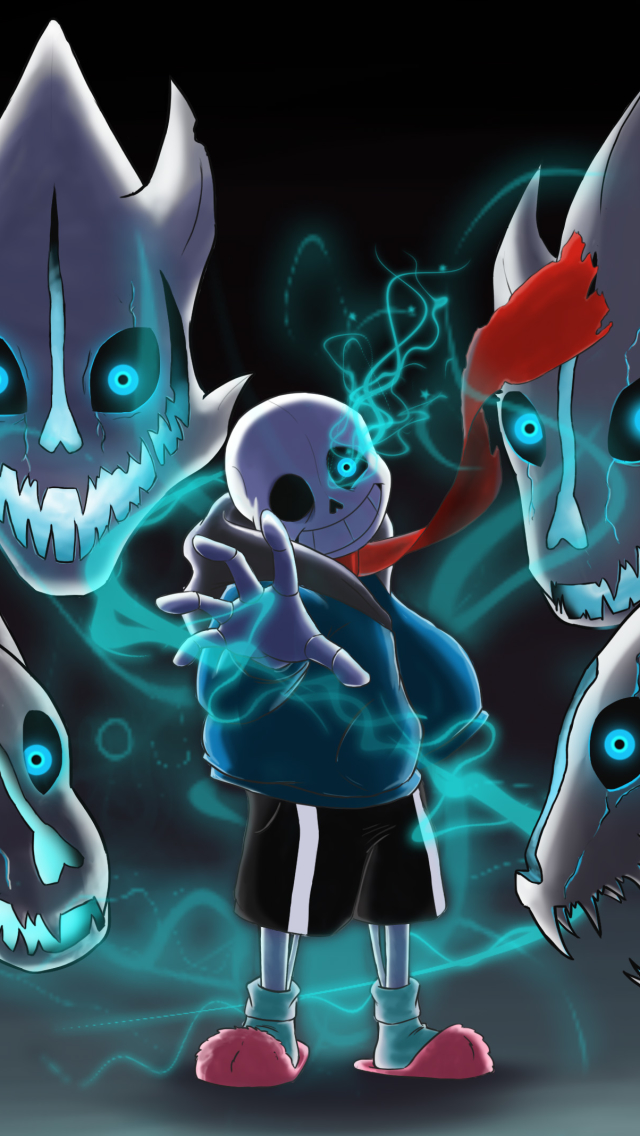 Undertale Phone Wallpaper - Sans Undertale Wallpaper Phone , HD Wallpaper & Backgrounds