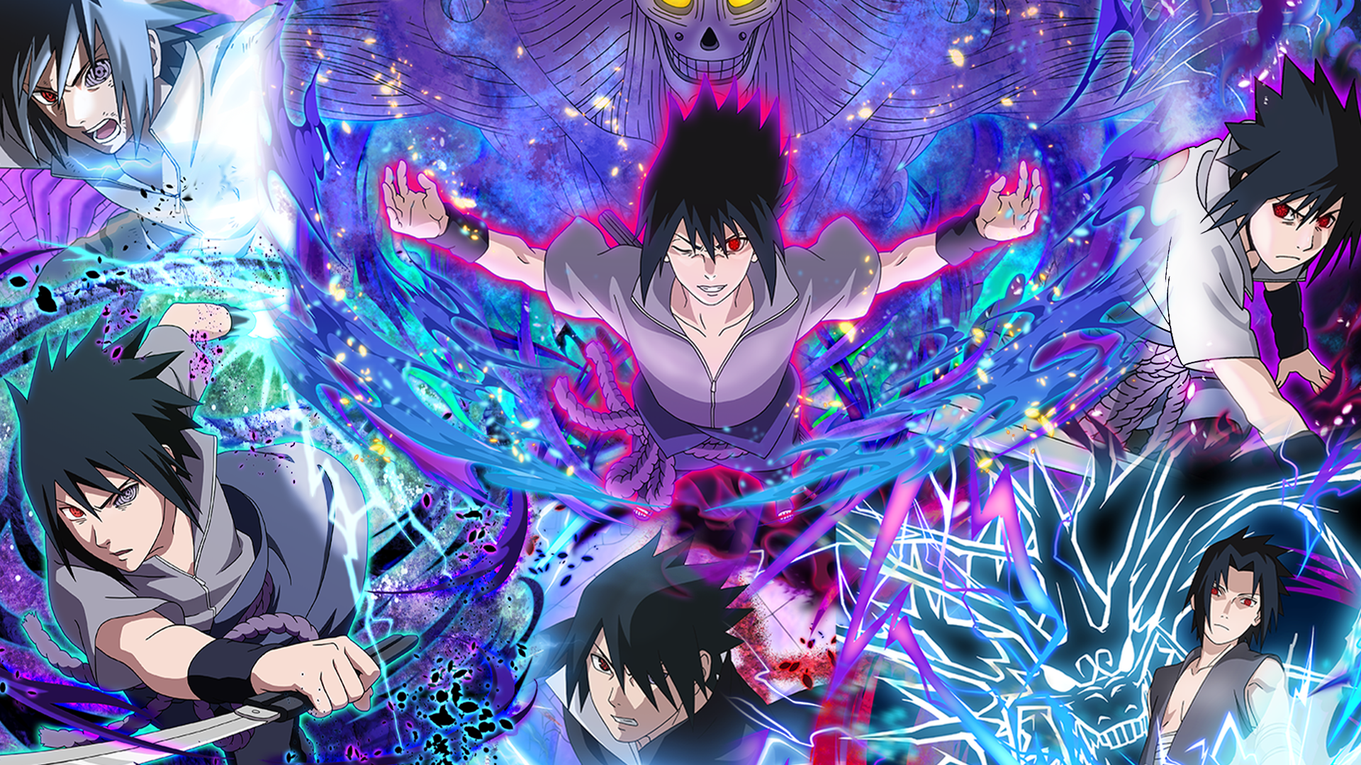 Sasuke Wallpaper - Sasuke Uchiha - Sasuke Darkness Of Deep Hatred , HD Wallpaper & Backgrounds