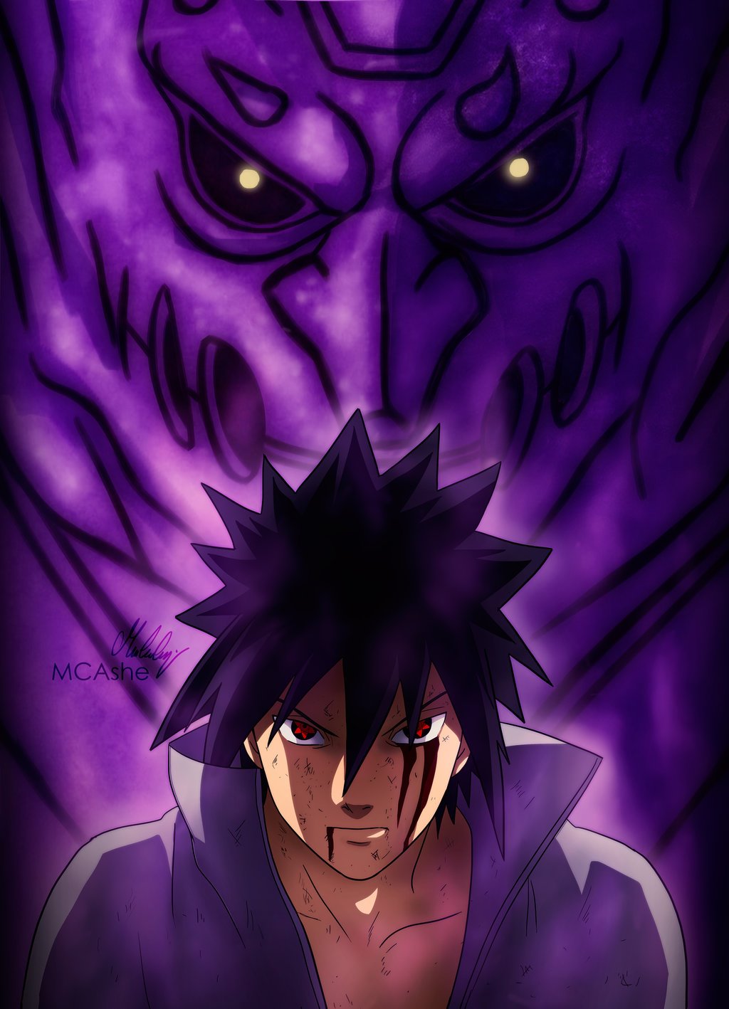 Sasuke Susanoo , HD Wallpaper & Backgrounds