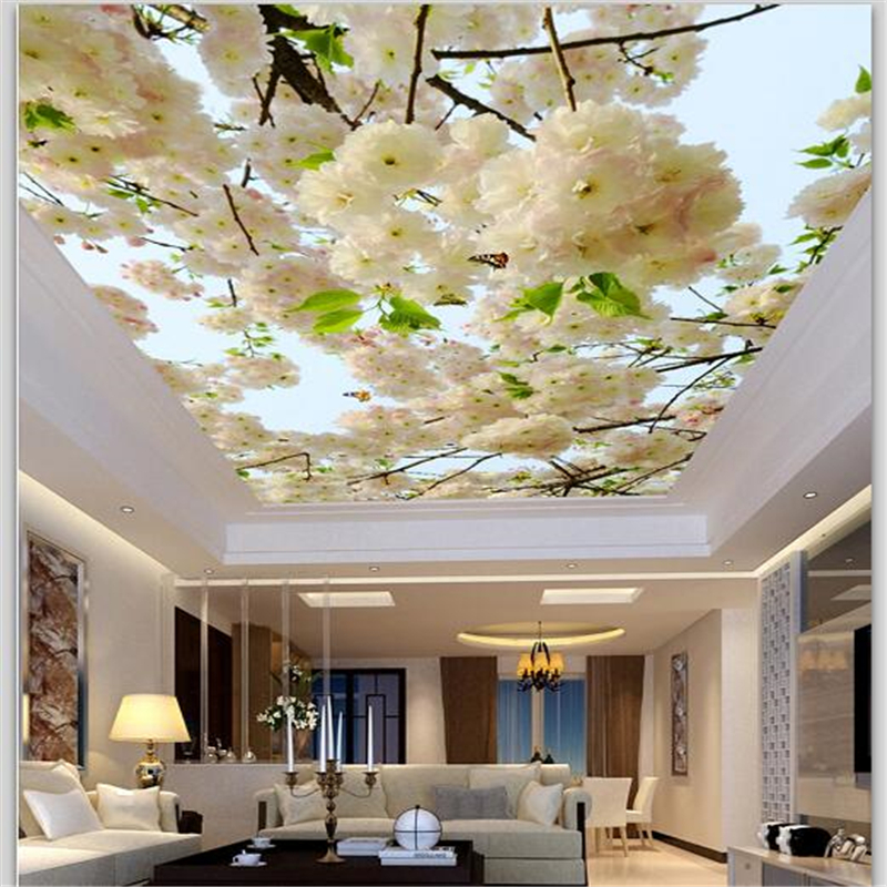 3d Flower Ceiling , HD Wallpaper & Backgrounds