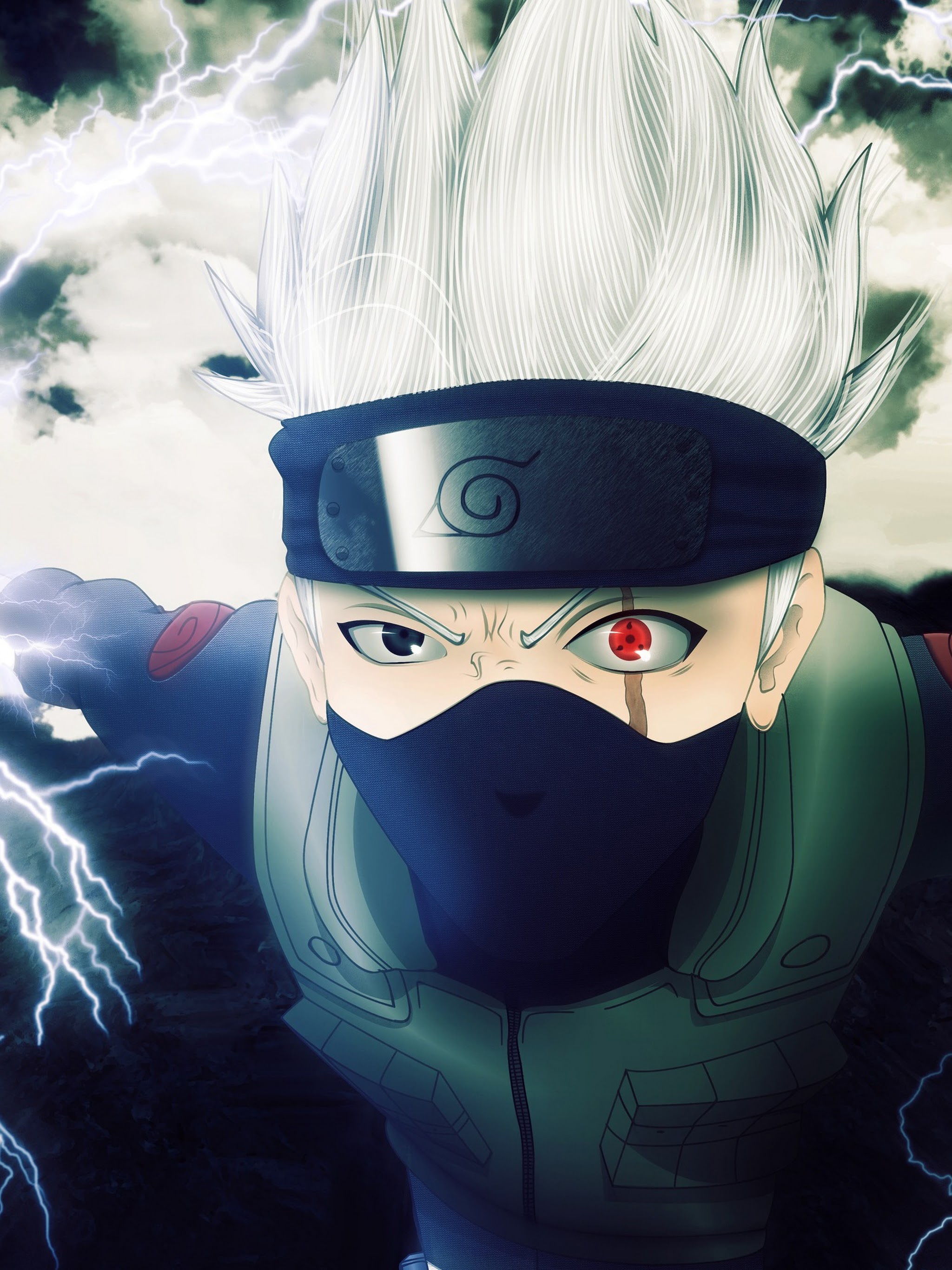 Kakashi Hatake, Sharingan, 4k, - Naruto Wallpaper Iphone 11 , HD Wallpaper & Backgrounds