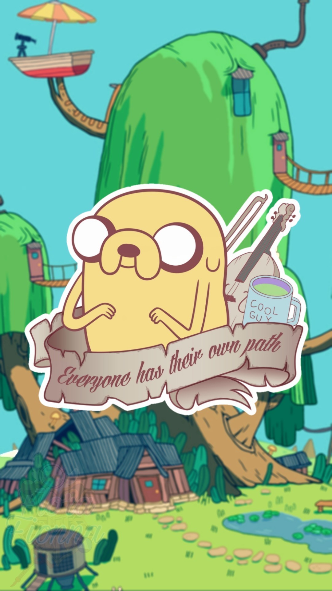 Aesthetic Adventure Time Wallpaper Android Download, - Adventure Time Treehouse , HD Wallpaper & Backgrounds