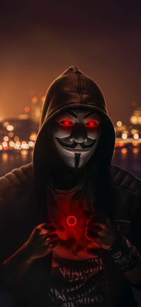 Anonymous Mask Man Wallpaper - 1080p Mask Wallpaper Hd , HD Wallpaper & Backgrounds
