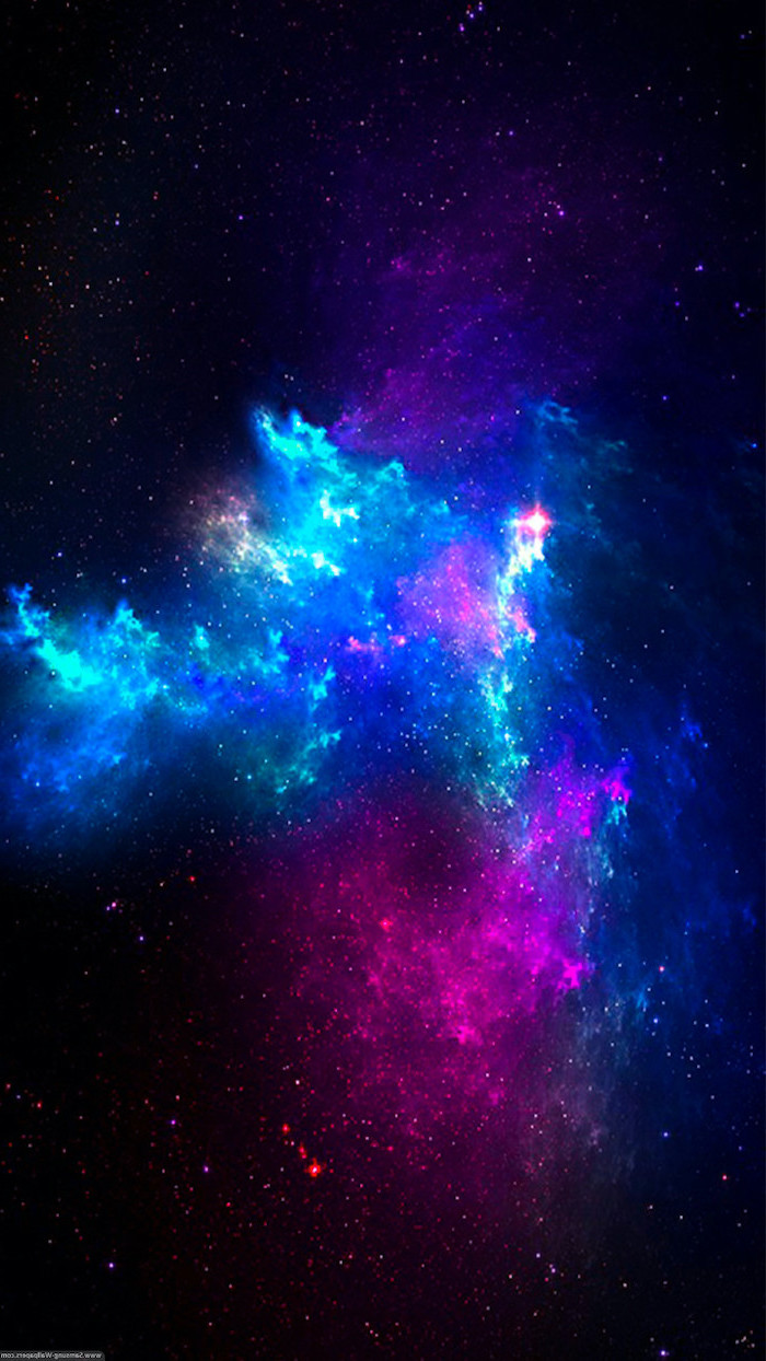 Dark Aesthetic, Galaxy In Blue And Pink, Purple And - Galaxy Aesthetic Wallpaper Hd , HD Wallpaper & Backgrounds